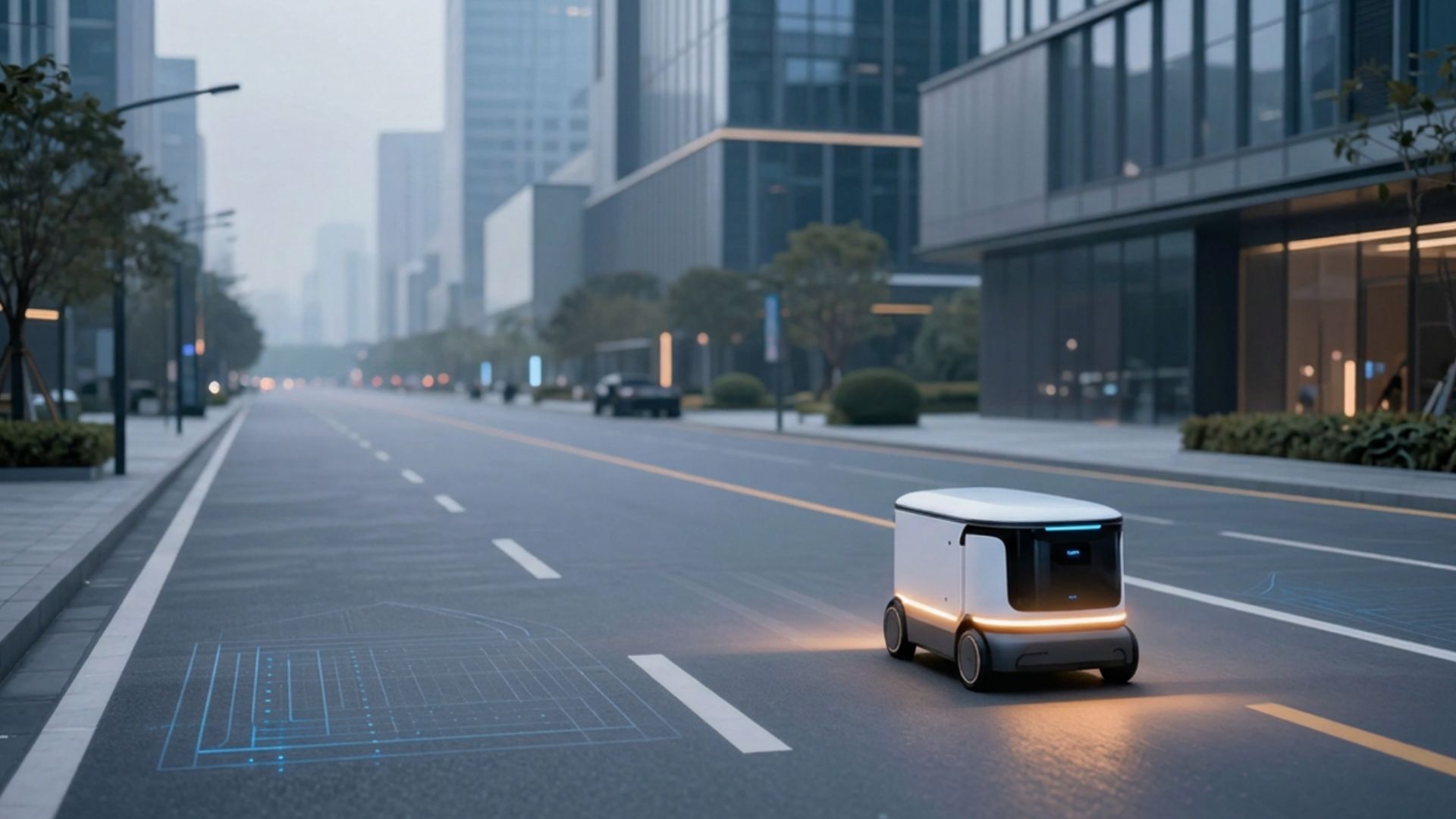 Huizhou'da Otonom Teslimat Robotları İçin Yeni Dönem - Yapay Zeka haberi görseli